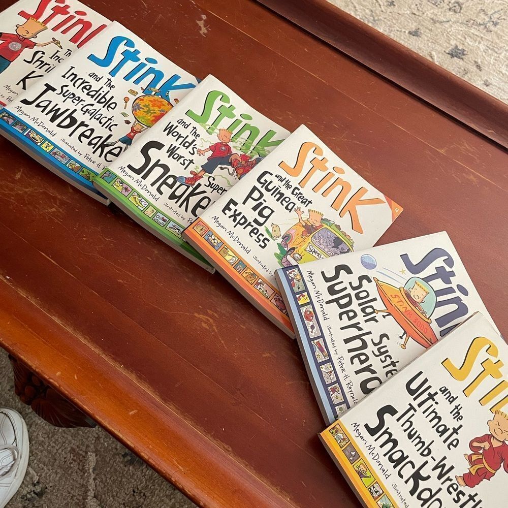 Megan McDonald  STINK Kids Books 1-6